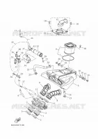 ADMISSION pour Yamaha TRACER 7 GT de 2023