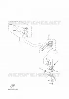 COMMODO / LEVIER pour Yamaha TRACER 7 GT de 2023