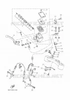 MAITRE CYLINDRE DE FREIN AVANT pour Yamaha TRACER 7 GT de 2023