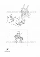 PHARE  pour Yamaha TRACER 7 GT de 2023