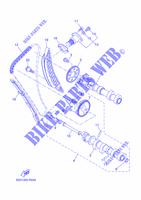 ARBRE A CAMES / CHAINE DE DISTRIBUTION pour Yamaha TRACER 7 A2 35KW de 2023