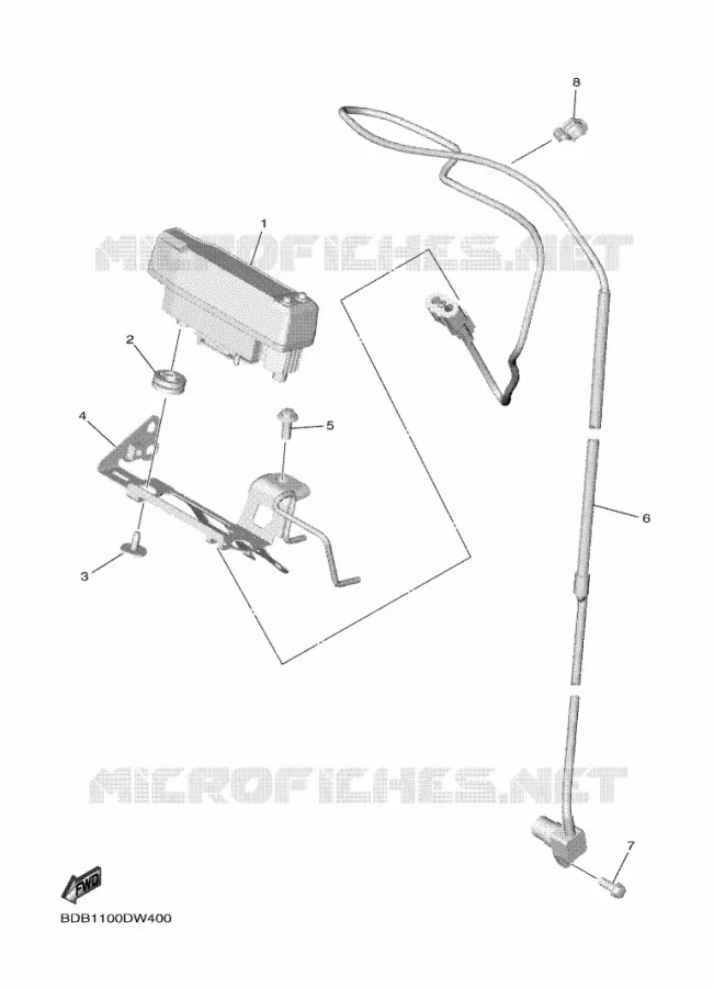 COMPTEUR  Yamaha MOTO 450 2023 WRF  WR450F