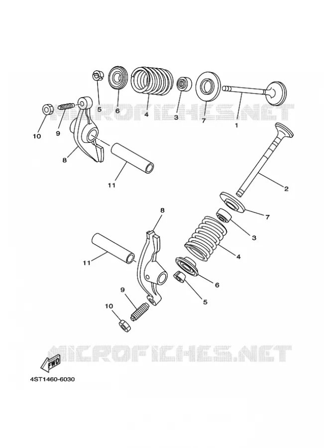 SOUPAPE Yamaha MOTO 110 2023 TTR  TT-R110E