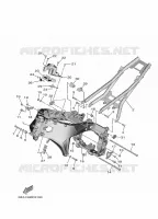 CADRE pour Yamaha XSR 900 A2 35KW de 2023