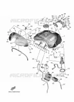 RESERVOIR A CARBURANT pour Yamaha XSR 900 A2 35KW de 2023