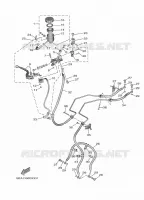 MAITRE CYLINDRE AVANT pour Yamaha XSR 900 A2 35KW de 2023