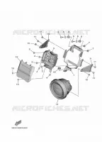 PHARE pour Yamaha XSR 900 A2 35KW de 2023