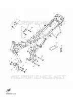 CADRE 2 pour Yamaha YBR 125 E de 2023