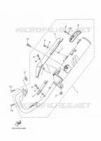 ECHAPPEMENT pour Yamaha YBR 125 E de 2023