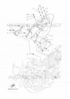 COUVERCLE LATERAL pour Yamaha TENERE 700 EXPLORE de 2023