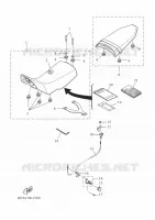 SELLE pour Yamaha TENERE 700 EXPLORE de 2023