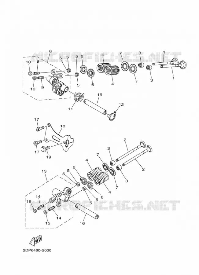 SOUPAPE Yamaha SCOOTER 150 2023 NMAX  GPD155-A
