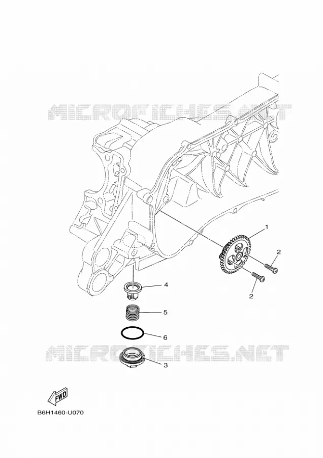 POMPE A HUILE Yamaha SCOOTER 125 2023 TRICITY  MWS125-C