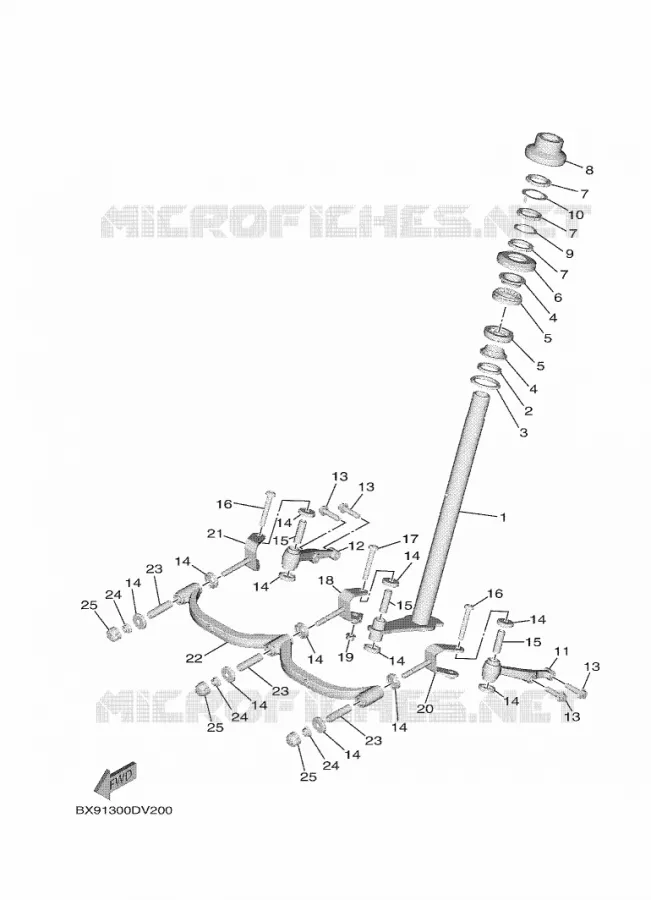 DIRECTION 2 Yamaha SCOOTER 300 2023 TRICITY  MWD300
