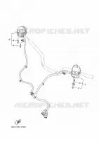 COMMODO / LEVIER pour Yamaha XMAX 300 TECH MAX de 2023
