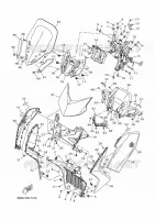 PARE BRISE pour Yamaha XMAX 300 TECH MAX de 2023
