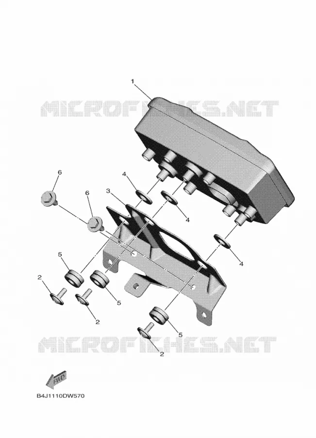 COMPTEUR  Yamaha SIDE BY SIDE 1000 2023 WOLVERINE  YXF1000EW / YX10FRPAP