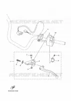 COMMODO / LEVIER pour Yamaha KODIAK 450 EPS de 2023