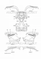 EMBLEME pour Yamaha GRIZZLY 700 EPS de 2023