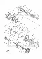 EMBRAYAGE pour Yamaha GRIZZLY 700 EPS de 2023