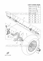 ROUE AVANT pour Yamaha GRIZZLY 700 EPS de 2023