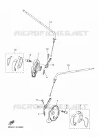 FREIN AVANT pour Yamaha YFZ 50 de 2023