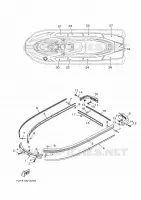 GUNWALE & MAT pour Yamaha EX de 2022