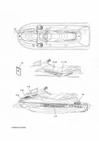EMBLEME pour Yamaha GP 1800R HO de 2022