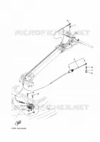CABLE DE COMMANDE pour Yamaha SUPERJET de 2022