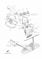 ECHAPPEMENT 3 pour Yamaha SUPERJET de 2022