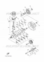 VILEBREQUIN / PISTON pour Yamaha FX CRUISER SVHO de 2022