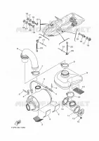 ECHAPPEMENT 3 pour Yamaha GP 1800R SVHO de 2023