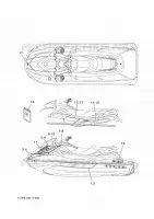 EMBLEME pour Yamaha GP 1800R SVHO de 2023