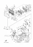 RADIATEUR D'HUILE / ECHANGEUR pour Yamaha JET BLASTER de 2023