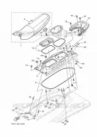 SELLE / SERRURE pour Yamaha JET BLASTER de 2023