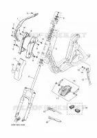 CADRE 2 pour Yamaha BOOSTER EASY de 2023