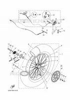 ROUE ARRIERE pour Yamaha BOOSTER EASY de 2023