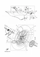 ROUE ARRIERE pour Yamaha BOOSTER de 2023