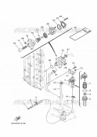 ALIMENTATION CARBURANT 1 pour Yamaha F100BETL de 2020