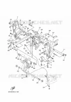 ARAIGNEE pour Yamaha F100BETL de 2020