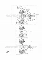 CARBURATEUR 1 pour Yamaha F100BETL de 2020