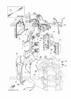 PARTIE ELECTRIQUE 2 pour Yamaha F100BETL de 2020