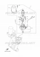 SYSTEME D'INCLINAISON 2 pour Yamaha F100BETL de 2020