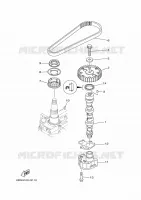 POMPE A HUILE pour Yamaha F40FETS de 2020