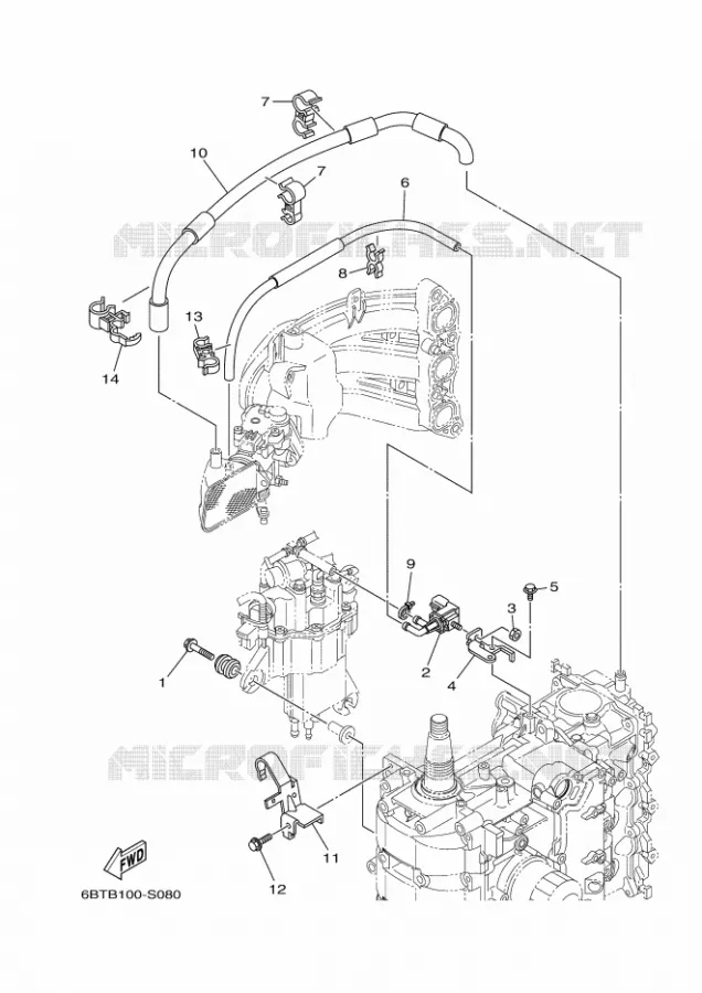 ADMISSION 2 Yamaha OUTBOARD ENGINES 40hp (29.4kW) 2020 F40  F40FET