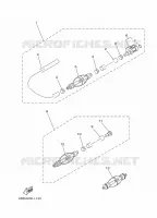 ALIMENTATION CARBURANT 2 pour Yamaha FL150FETX de 2020