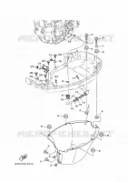 CAPOT INFERIEUR 2 pour Yamaha FL150FETX de 2020