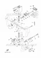 SUPPORT 2 pour Yamaha FL150FETX de 2020