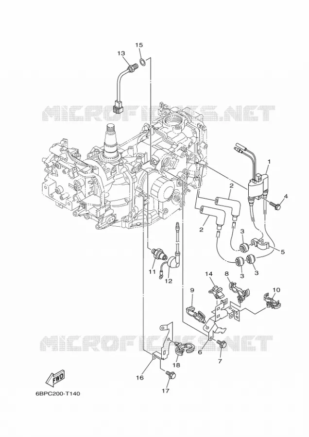 PARTIE ELECTRIQUE 2 Yamaha OUTBOARD ENGINES 25hp (18.4kW) 2020 F25  F25DMH