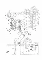 PARTIE ELECTRIQUE 4 pour Yamaha F70AETL de 2020